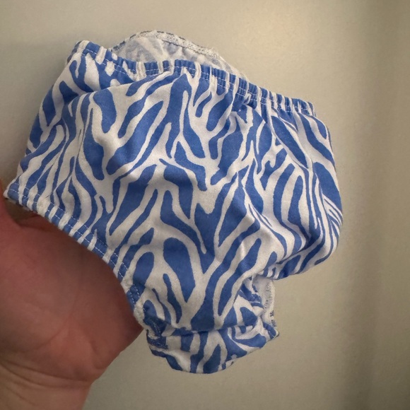 NWOT DVF for Target Baby Girl Short Sleeve Sea Twig Blue Wrap Dress 6-9 Months - Picture 5 of 5